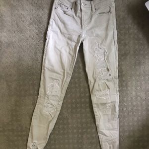 AE grey jeans